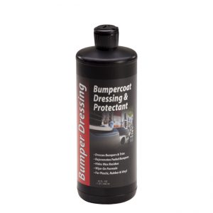 Una botella de Bumpercoat Dressing & Protector Abrillantador de molduras protector - 32 oz.