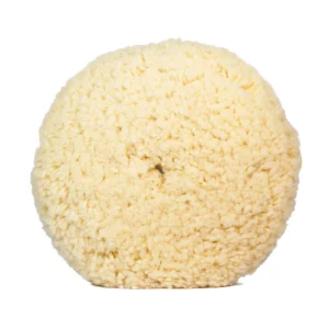 Borla de lana blanca para pulidora rotativa - Alto corte - 7.5''