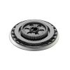 Una imagen de un Flex Placa de soporte / Sujetador de borlas para pulidora orbital Flex XC 3401 VRG – 6 pulgadas sobre un fondo blanco. Palabras clave: rueda dentada