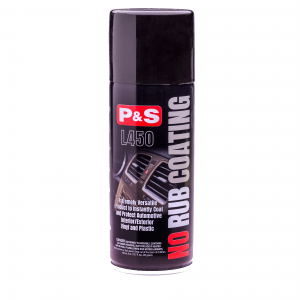 P & s No Rub Aerosol Coating Abrillantador de plásticos - Spray de 16 oz.