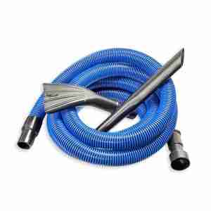 Descripción: Un KIT Manguera y Manita para Aspiradora 1.5" x 4.5 metros azul con un cepillo adjunto.
Palabras clave: accesorios para aspirado