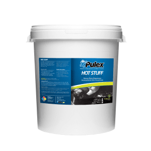 Pulex Hot Stuff - Desengrasante base agua para trabajo pesado Cubeta