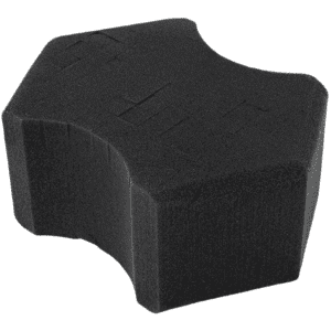 ULTRA BLACK SPONGE 5" X 7" - Esponja para lavado