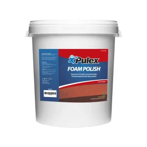 Pulex Tricolor - Shampoo Alcalino, alta espuma, concentrado Cubeta (Color Rojo)
